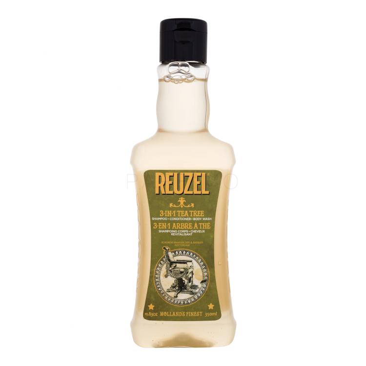 Reuzel 3 in 1 Tea Tree Shampoo für Herren 350 ml
