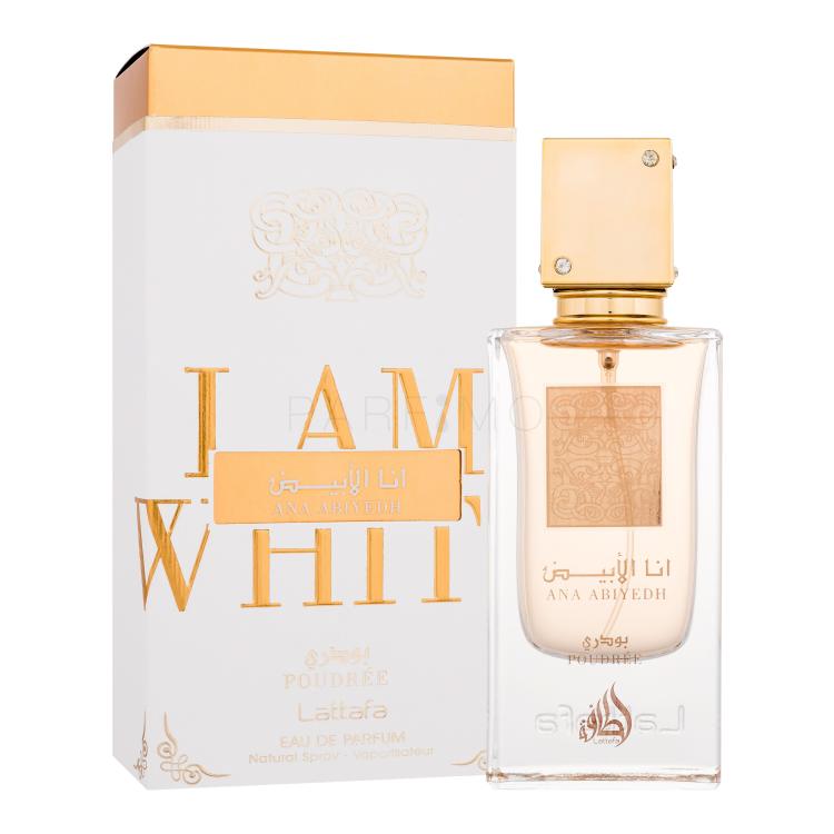 Lattafa Ana Abyedh Poudrée Eau de Parfum für Frauen 60 ml