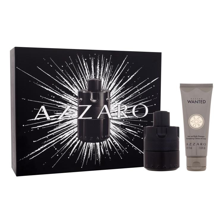 Azzaro The Most Wanted Geschenkset Eau de Toilette 50 ml + Haar- und Körpershampoo 75 ml