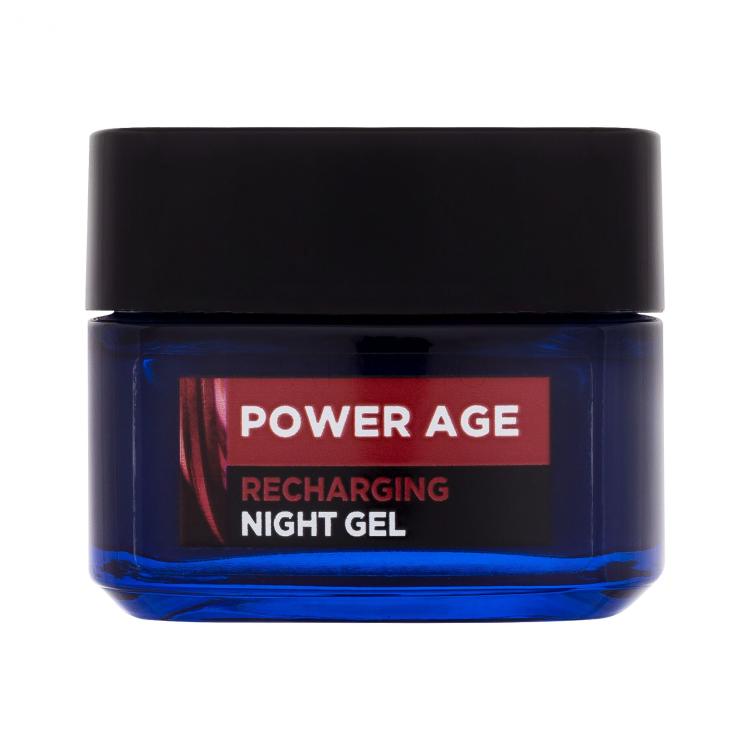 L&#039;Oréal Paris Men Expert Power Age Recharging Night Gel Gesichtsgel für Herren 50 ml