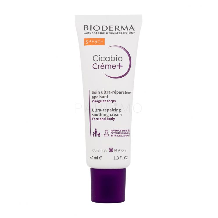 BIODERMA Cicabio Crème+ Ultra-Repairing Soothing Cream SPF50+ Körpercreme 40 ml