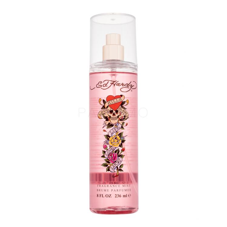 Christian Audigier Ed Hardy Woman Körperspray für Frauen 236 ml