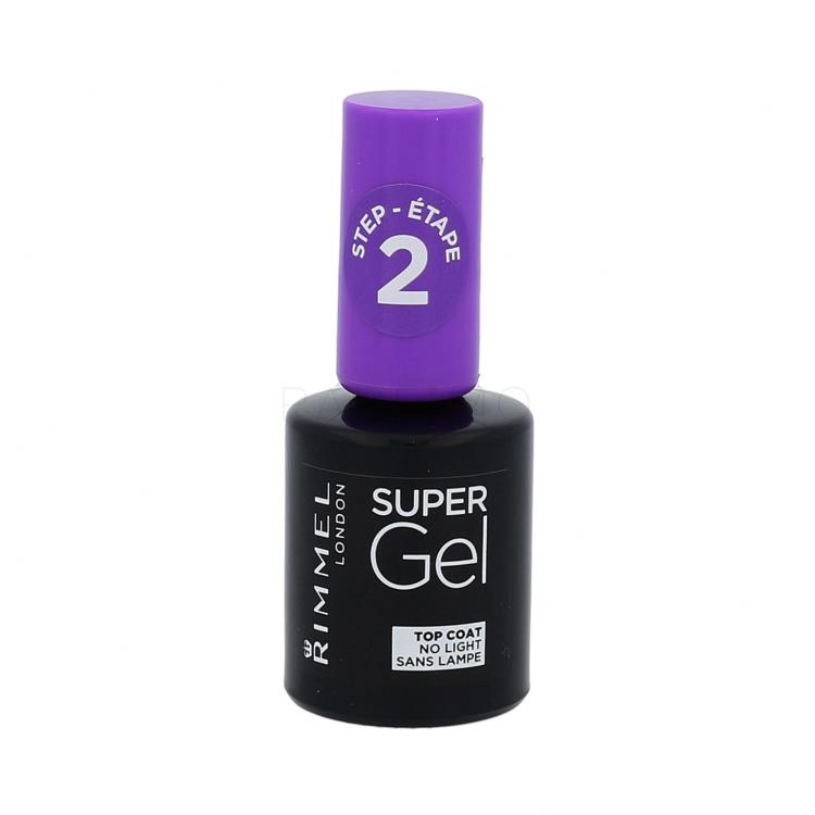 Rimmel London Super Gel Top Coat Nagellack für Frauen 12 ml