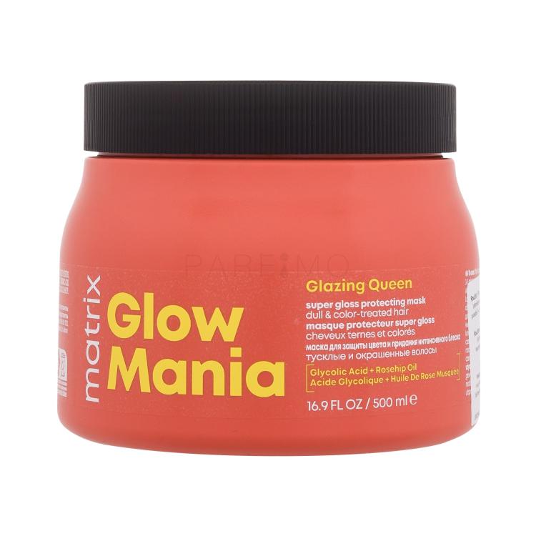 Matrix Glow Mania Glazing Queen Mask Haarmaske für Frauen 500 ml