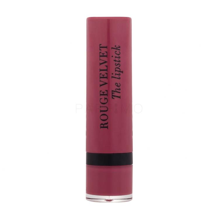 BOURJOIS Paris Rouge Velvet The Lipstick Lippenstift für Frauen 2,4 g Farbton  54 Cherry D’Amour