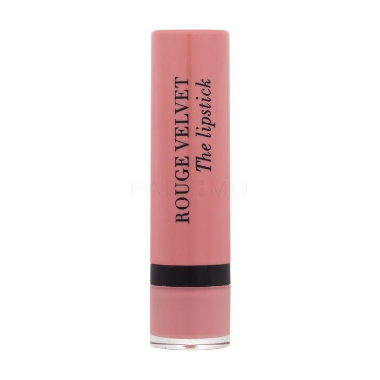 BOURJOIS Paris Rouge Velvet The Lipstick Lippenstift für Frauen 2,4 g Farbton  47 Rose Brûlé