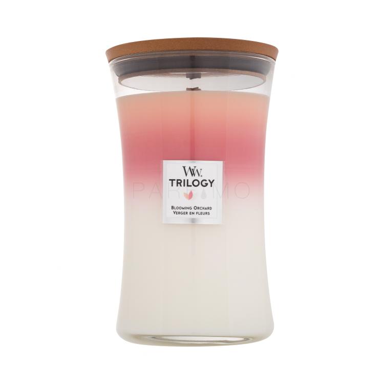 WoodWick Trilogy Blooming Orchard Duftkerze 610 g