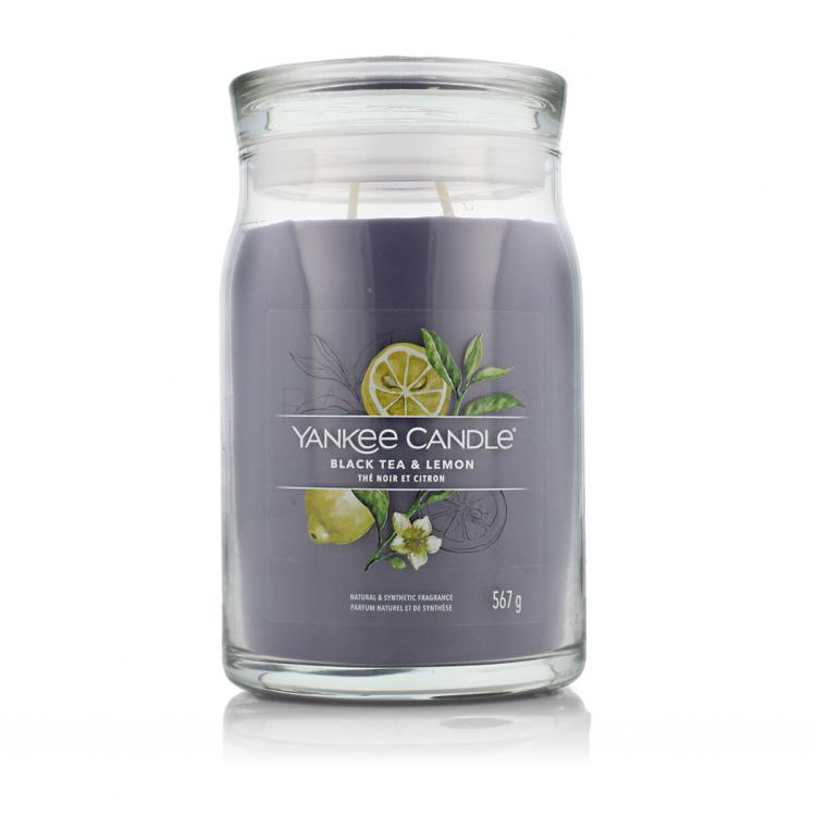 Yankee Candle Signature Black Tea &amp; Lemon Duftkerze 567 g