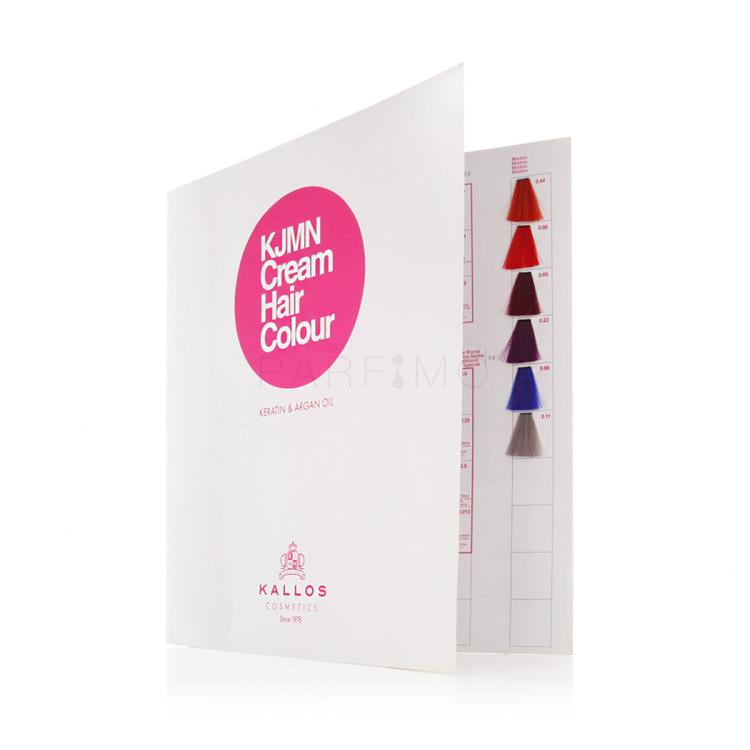 Kallos Cosmetics KJMN Cream Hair Colour Keratin &amp; Argan Oil Sampler Haarfarbe für Frauen 1 St.