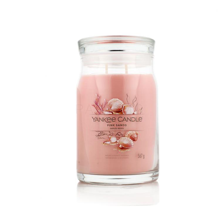 Yankee Candle Signature Pink Sands Duftkerze 567 g