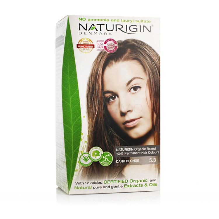 Naturigin Permanent Hair Colour Haarfarbe 115 ml Farbton  Dark Blonde 5.3