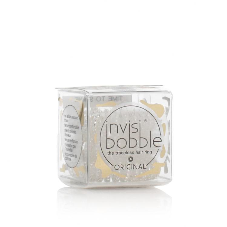 Invisibobble Original Haargummi für Frauen Farbton  Mother of Chrome - stříbrná Set