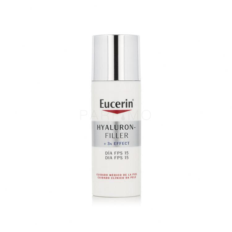 Eucerin Hyaluron-Filler + 3x Effect Day Cream SPF15 Tagescreme für Frauen 50 ml
