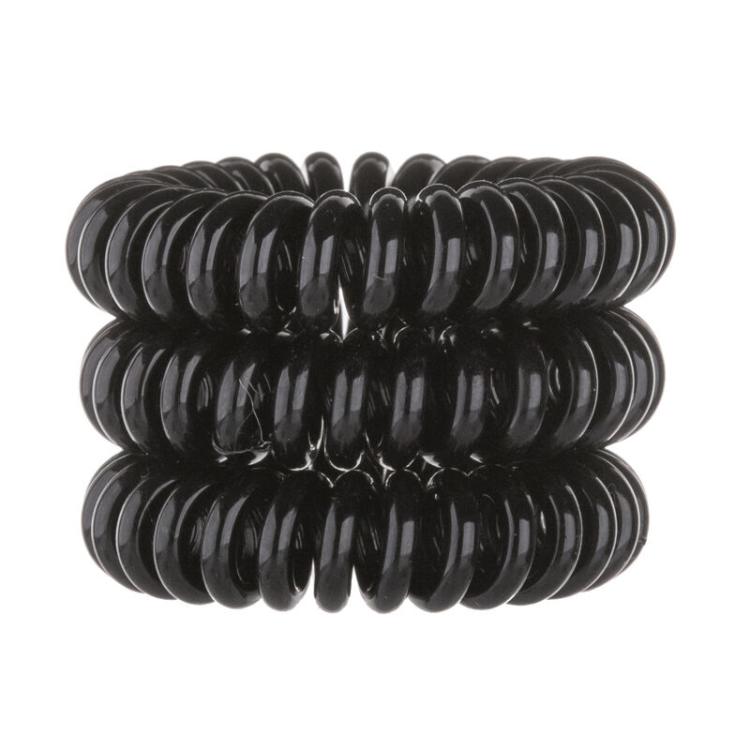 Invisibobble Power Hair Ring Haargummi für Frauen 3 St. Farbton  True Black