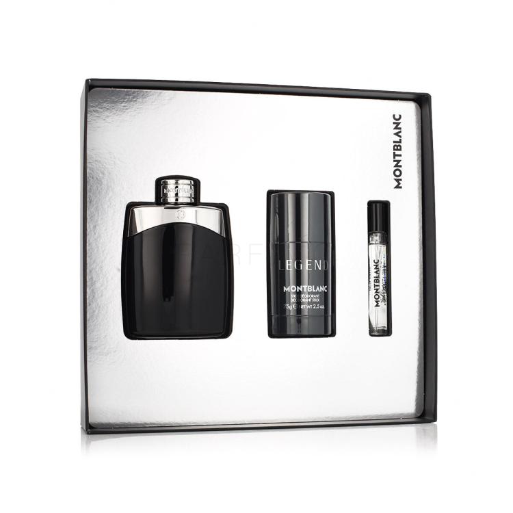 Montblanc Legend Geschenkset Eau de Toilette 100 ml + Eau de Toilette 7,5 ml + Deostick 75 g