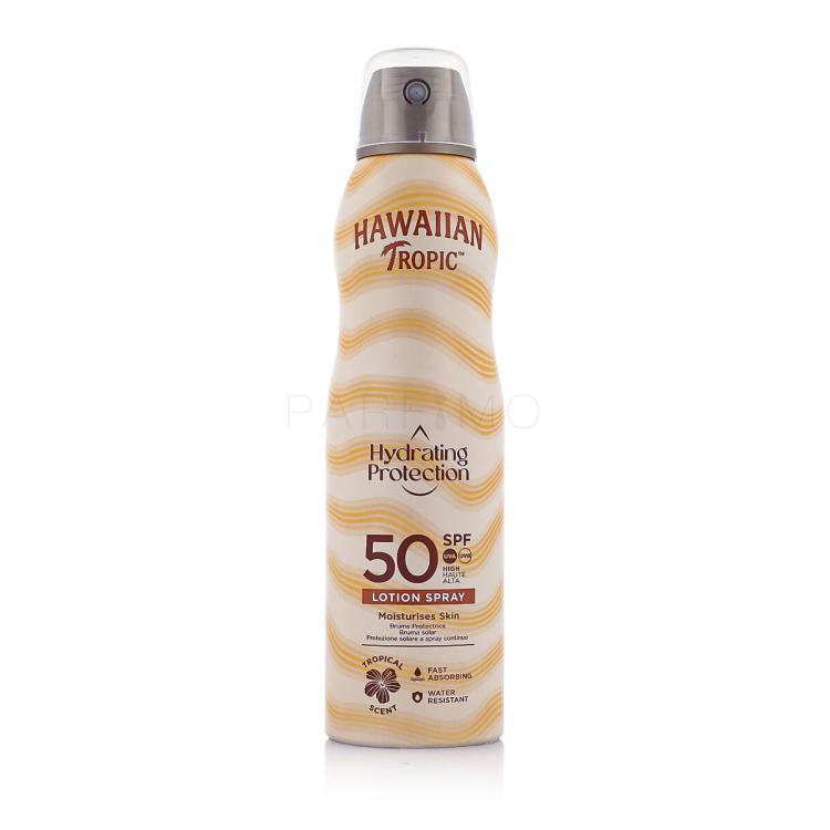Hawaiian Tropic Hydrating Protection Lotion Spray SPF50 Sonnenschutz 220 ml