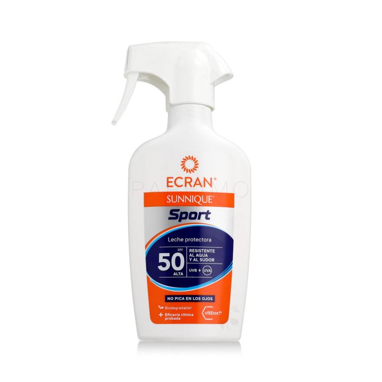 Ecran Sunnique Sport Protective Milk Spray SPF50 Sonnenschutz 270 ml