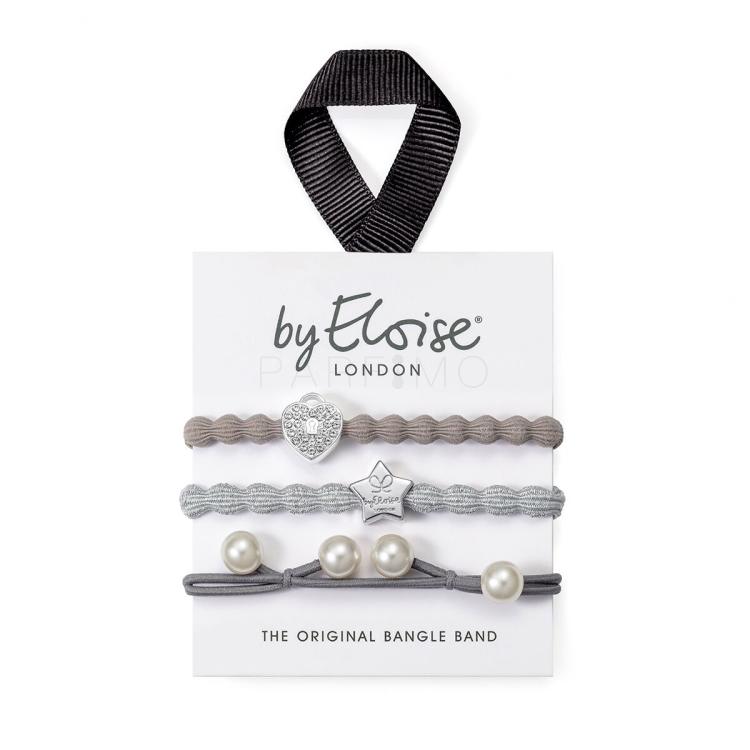 By Eloise London Set Shades of Grey Haargummi für Frauen 1 St.