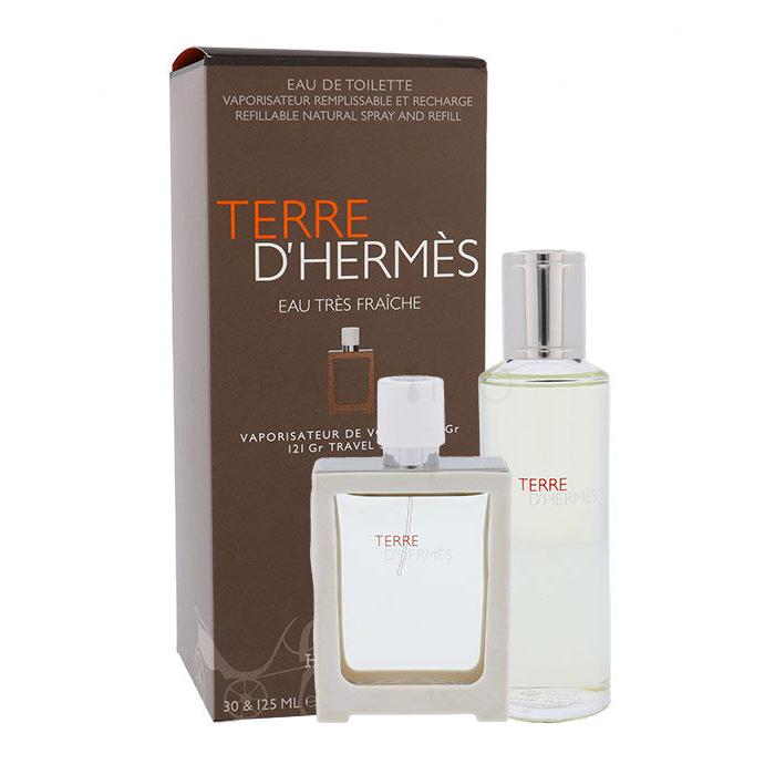 Hermes Terre d´Hermès Eau Tres Fraiche Geschenkset Edt 30 ml + Edt Füllung 125 ml