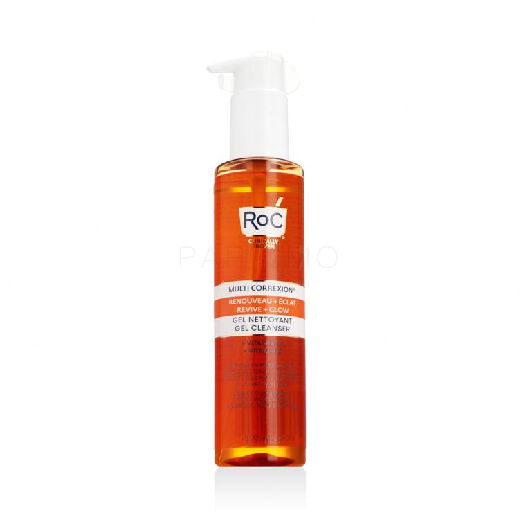 RoC Multi Correxion Revive &amp; Glow Gel Cleanser + Vitamin C Reinigungsgel für Frauen 177 ml