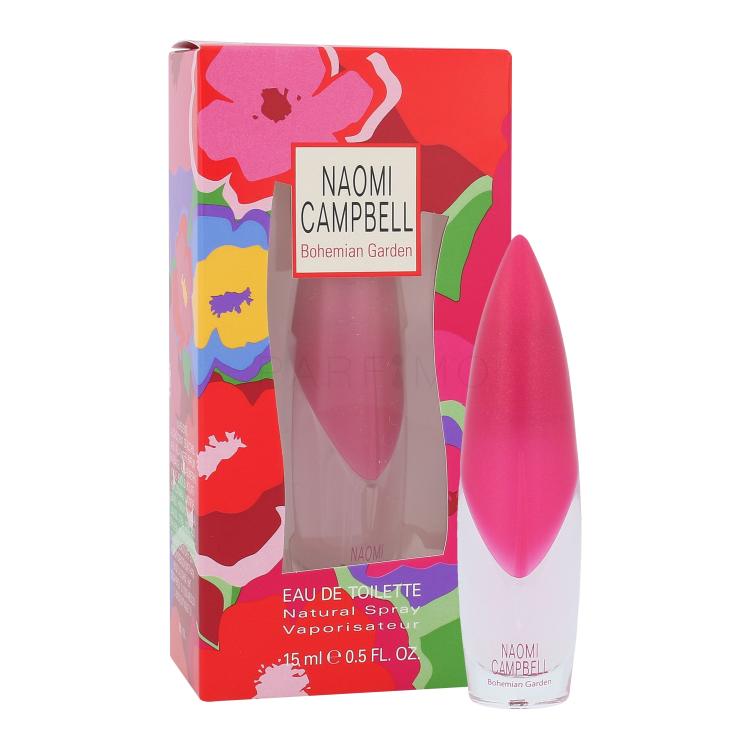 Naomi Campbell Bohemian Garden Eau de Toilette für Frauen 15 ml