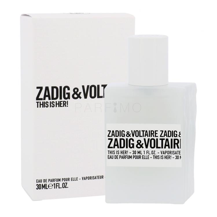 Zadig &amp; Voltaire This is Her! Eau de Parfum für Frauen 30 ml