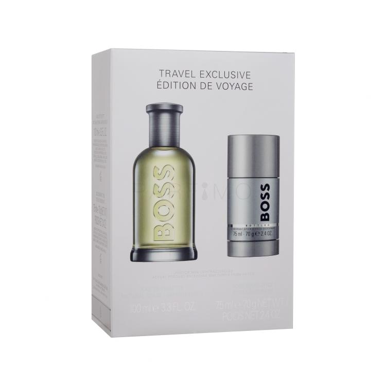 HUGO BOSS Boss Bottled Geschenkset Edt 100ml + 75ml Deo Stick
