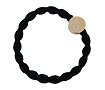 Haargummi By Eloise London Letter Charms Gold 1 St. D Black