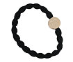 Haargummi By Eloise London Letter Charms Gold 1 St. B Black