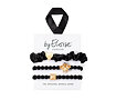 Élastique à cheveux By Eloise London Set Bee Black 1 St.