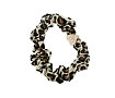 Haargummi By Eloise London Silk Scrunchie Gold Heart 1 St. Leopard