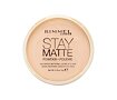 Puder Rimmel London Stay Matte 14 g 005 Silky Beige
