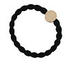 Élastique à cheveux By Eloise London Letter Charms Gold 1 St. E Black