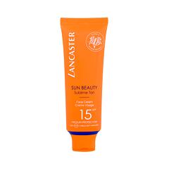 Sonnenschutz fürs Gesicht Lancaster Sun Beauty Face Cream SPF15 50 ml