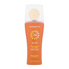 Soin solaire corps Dermacol Sun Water Resistant Milk Spray SPF20 200 ml
