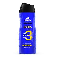 Gel douche Adidas 3in1 Sport Energy 250 ml
