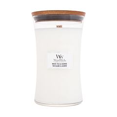 Duftkerze WoodWick White Tea & Jasmine 275 g