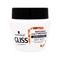 Haarmaske Schwarzkopf Gliss Total Repair 2-in-1 Replenish Treatment 300 ml