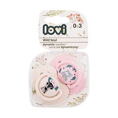 Sucette LOVI Wild Soul Dynamic Soother Girl 0-3m 2 St.