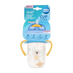 Trinkbecher Canpol babies Exotic Animals Non-Spill Expert Cup With Weighted Straw Grey 270 ml