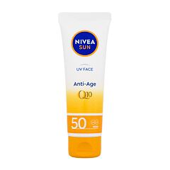 Sonnenschutz fürs Gesicht Nivea Sun UV Face Q10 Anti-Age SPF50 50 ml