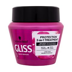 Masque cheveux Schwarzkopf Gliss Supreme Length Protection 2-In-1 Treatment 300 ml