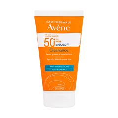 Sonnenschutz fürs Gesicht Avene Cleanance Anti-Blemishes SPF50+ 50 ml