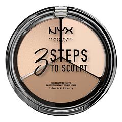 Palette contouring NYX Professional Makeup 3 Steps To Sculpt 15 g 01 Fair