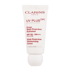 Tagescreme Clarins UV Plus 5P Multi-Protection Moisturizing Screen SPF50 30 ml Translucent