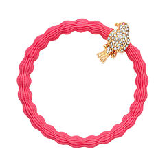 Haargummi By Eloise London Bling Charms Gold Diamanté Bird 1 St. černá