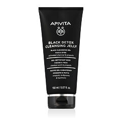 Reinigungsgel Apivita Black Detox Cleansing Jelly 150 ml