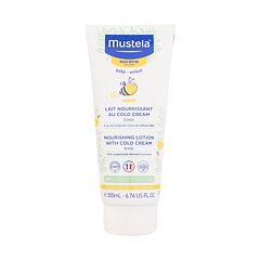 Lait corps Mustela Bébé Nourishing Lotion With Cold Cream 200 ml