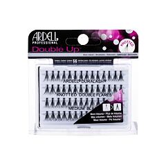 Falsche Wimpern Ardell Double Up  Duralash Knotted Double Flares 56 St. Medium Black