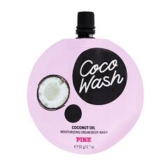 Crème de douche Pink Coco Wash Coconut Oil Cream Body Wash Travel Size 50 ml